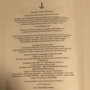 The Road to Little Dribbling: Adventures of an American in Britain Bryson, Bill